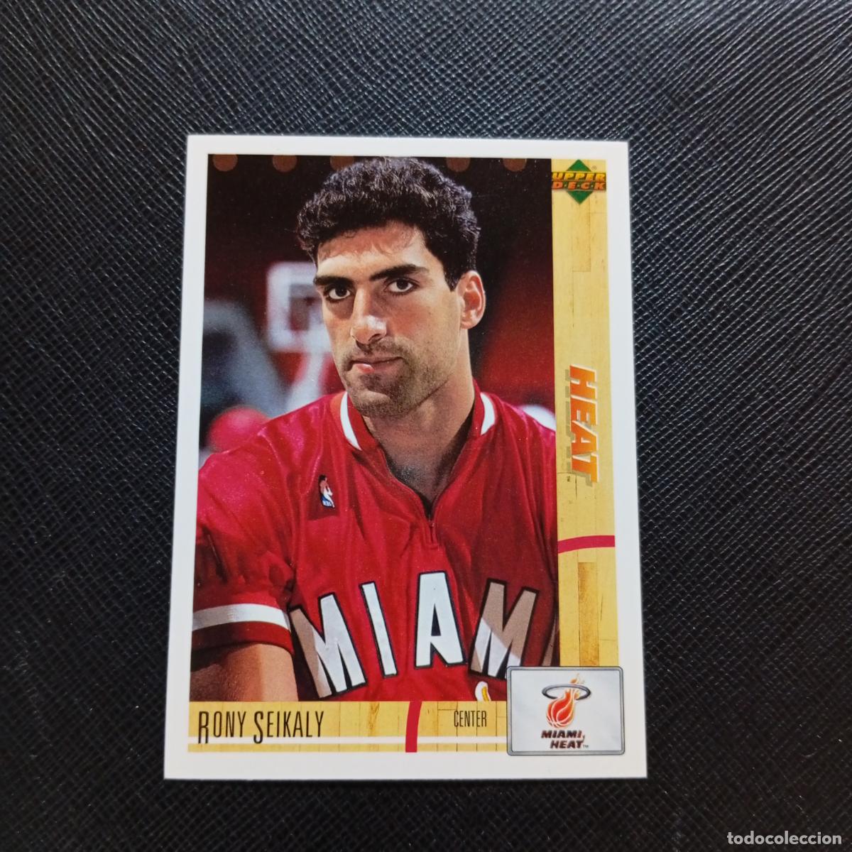 Collezionismo sportivo: 68 RONY SEIKALY HEAT UPPER DECK BALONCESTO NBA 1992 CROMO 92 - A87 PG22