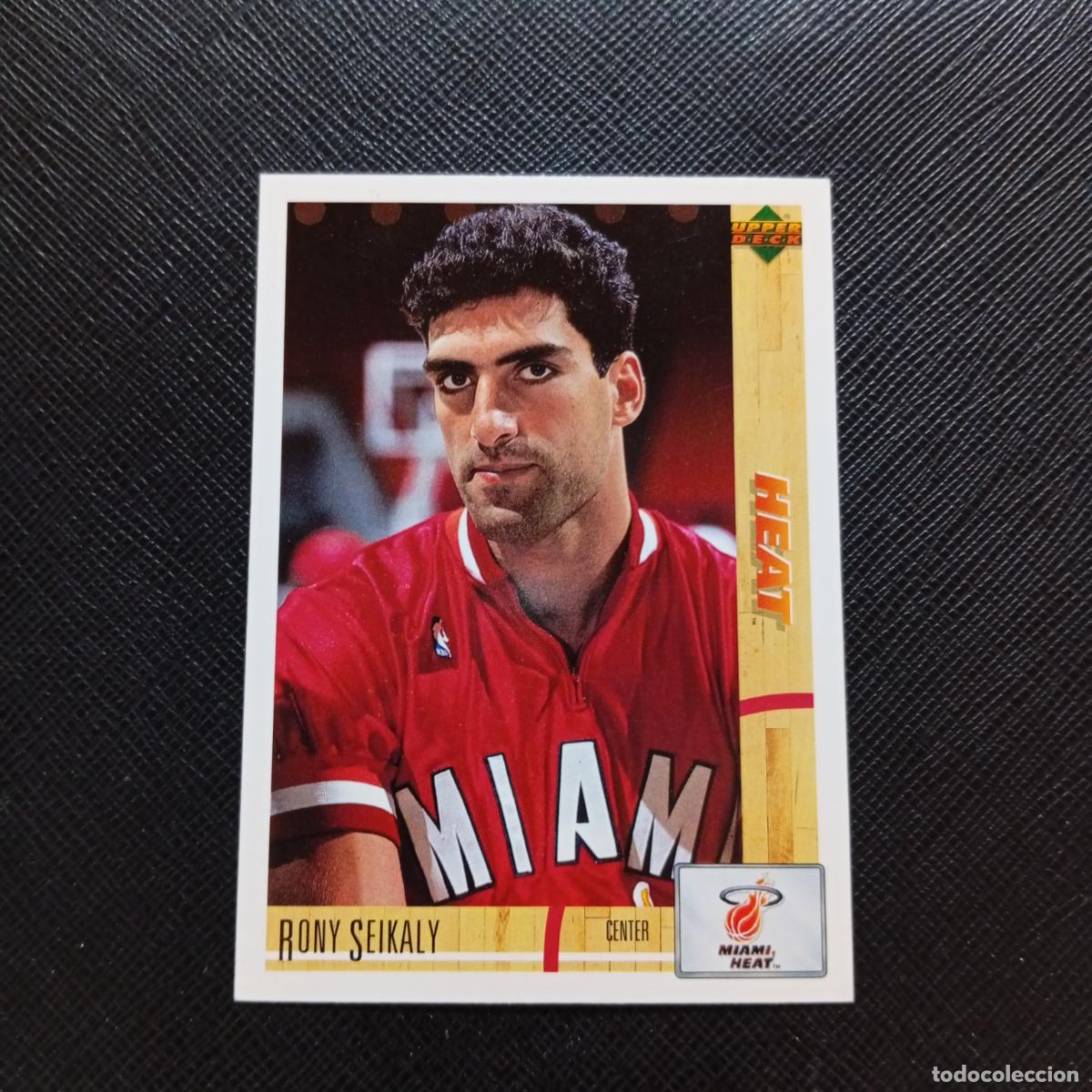 Collezionismo sportivo: 68 RONY SEIKALY HEAT UPPER DECK BALONCESTO NBA 1992 CROMO 92 - A87 PG22 B