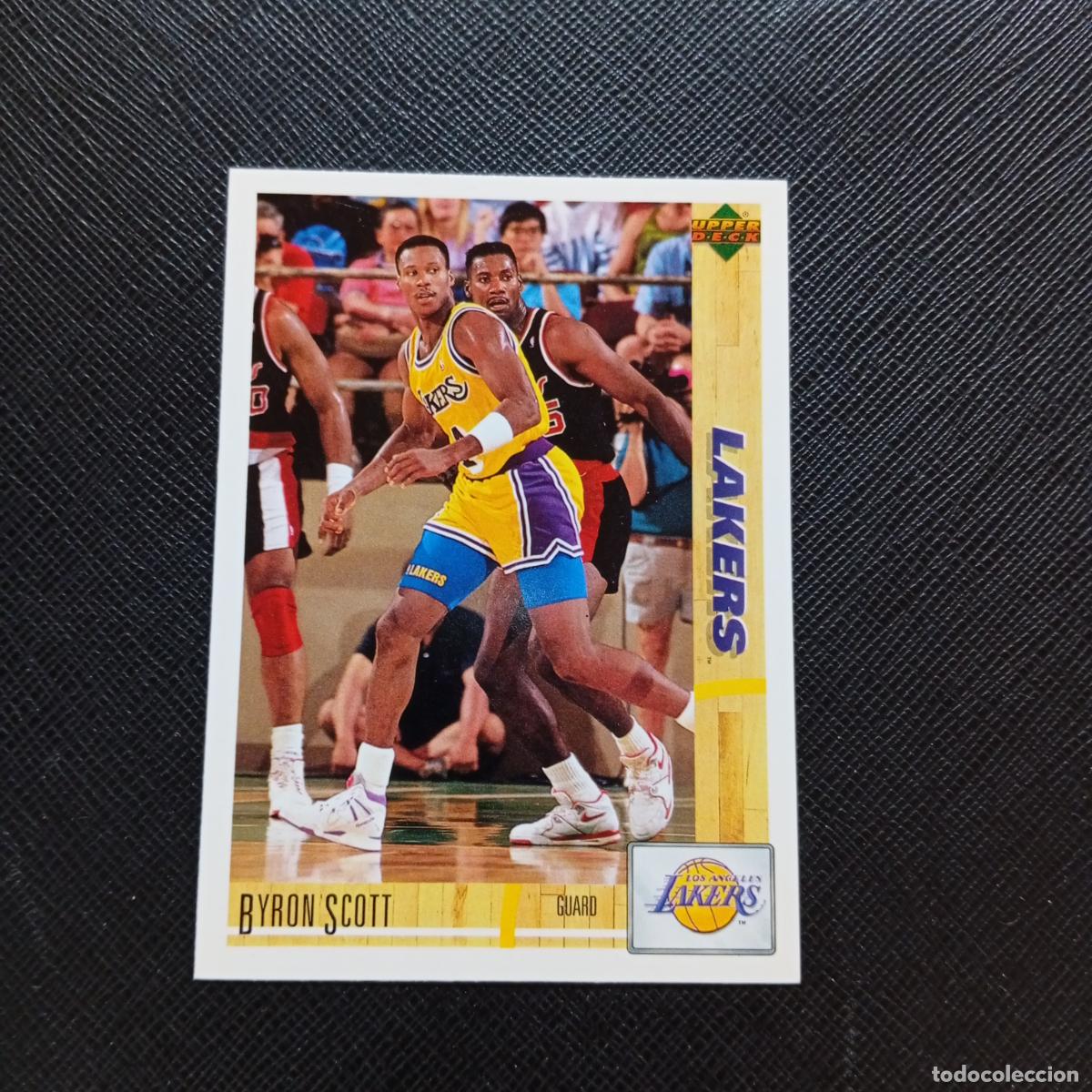 Collezionismo sportivo: 65 BYRON SCOTT LAKERS UPPER DECK BALONCESTO NBA 1992 CROMO 92 - A87 PG22