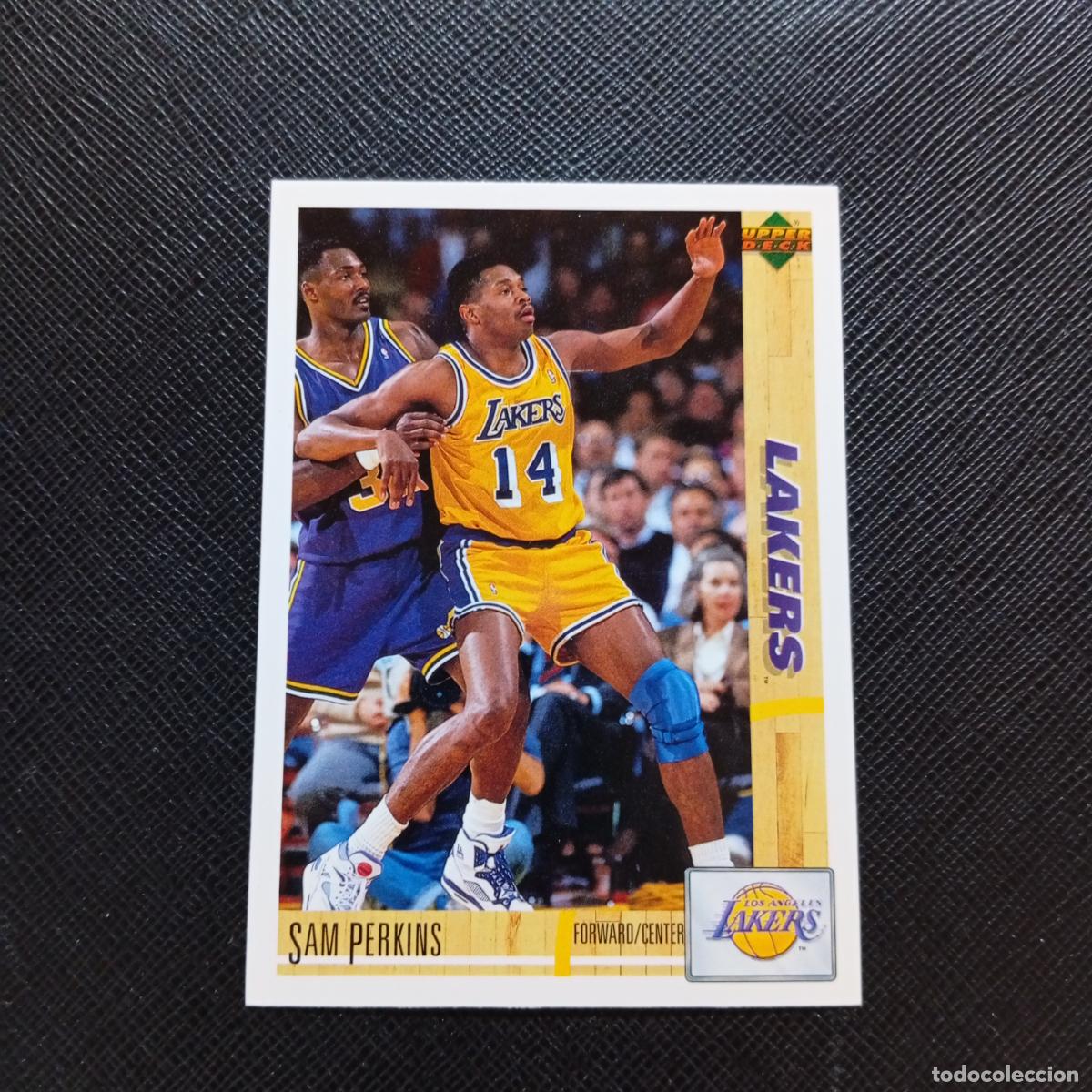 Collezionismo sportivo: 66 SAM PERKINS LAKERS UPPER DECK BALONCESTO NBA 1992 CROMO 92 - A87 PG22