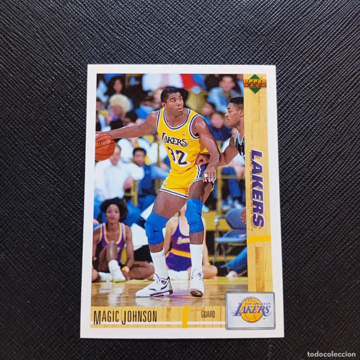 Coleccionismo deportivo: 67 MAGIC JOHNSON LAKERS UPPER DECK BALONCESTO NBA 1992 CROMO 92 - A87 PG23