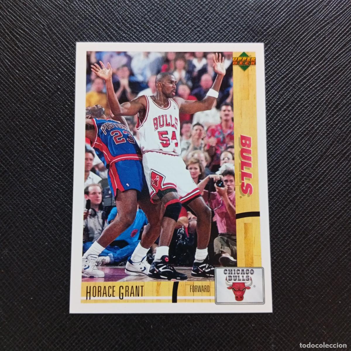 Coleccionismo deportivo: 40 HORACE GRANT BULLS UPPER DECK BALONCESTO NBA 1992 CROMO 92 - A87 PG23
