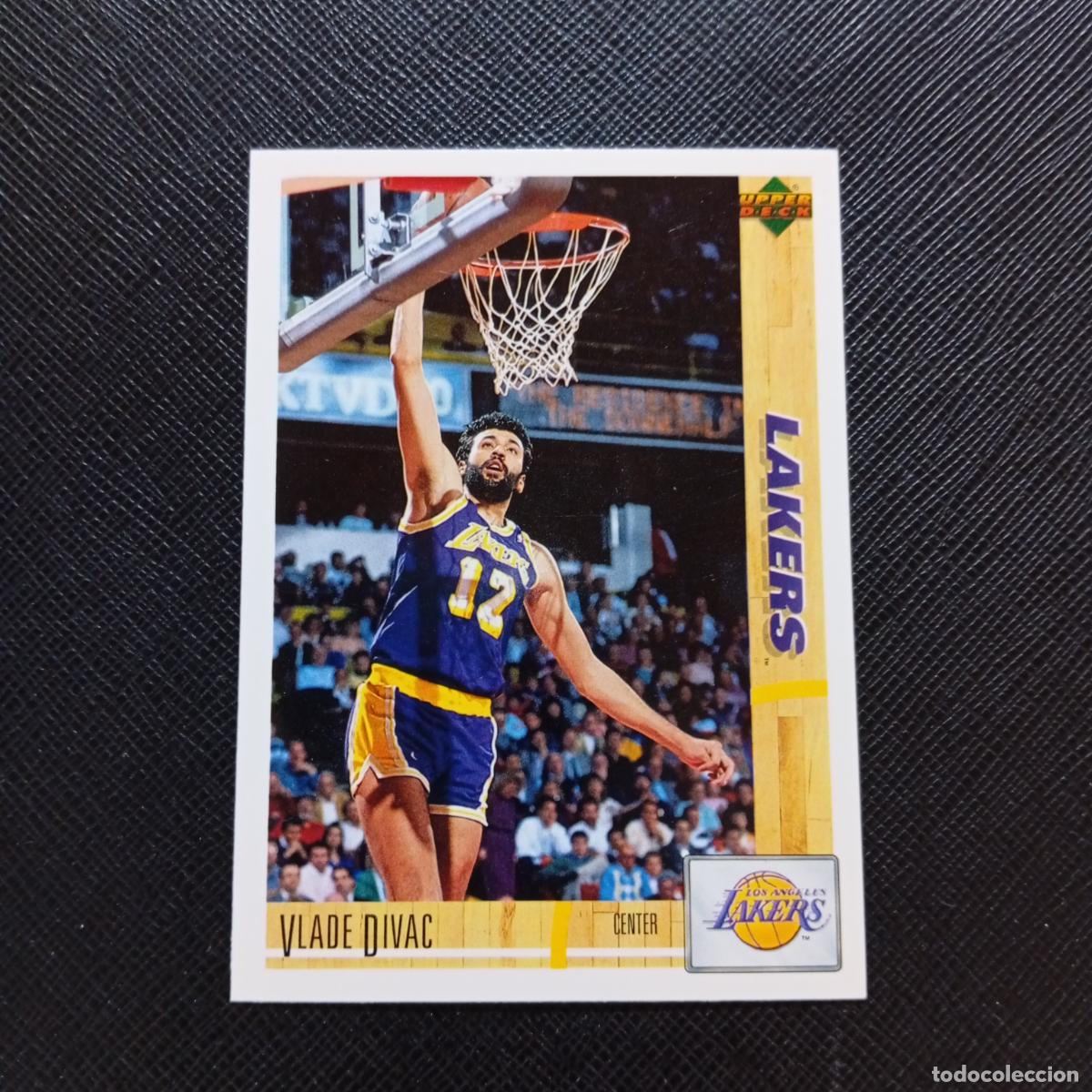 Coleccionismo deportivo: 64 VLADE DIVAC LAKERS UPPER DECK BALONCESTO NBA 1992 CROMO 92 - A87 PG24