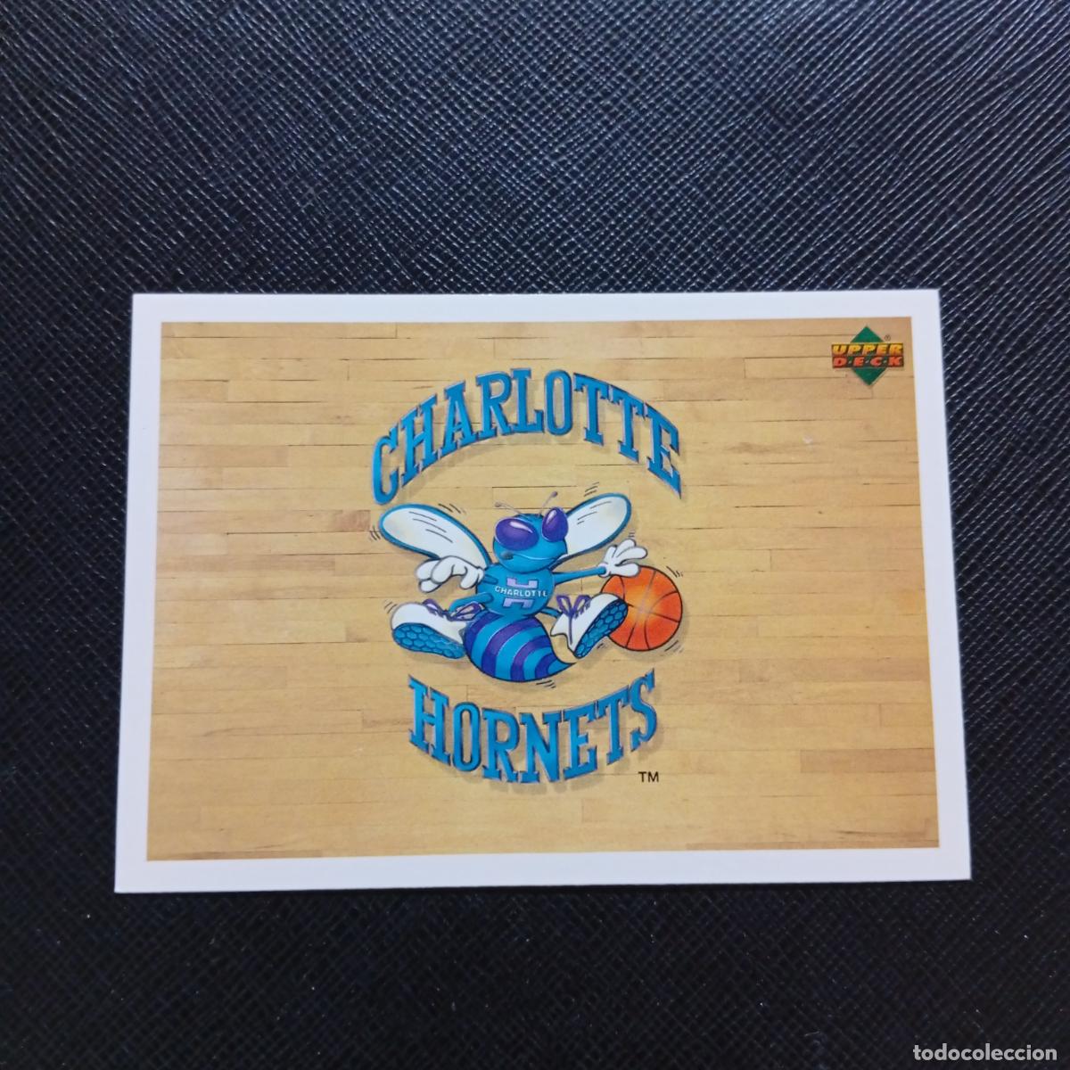 Sammelleidenschaft Sport: 133 CHARLOTTE HORNETS ESCUDO UPPER DECK BALONCESTO NBA 1992 CROMO 92 - A87 PG25