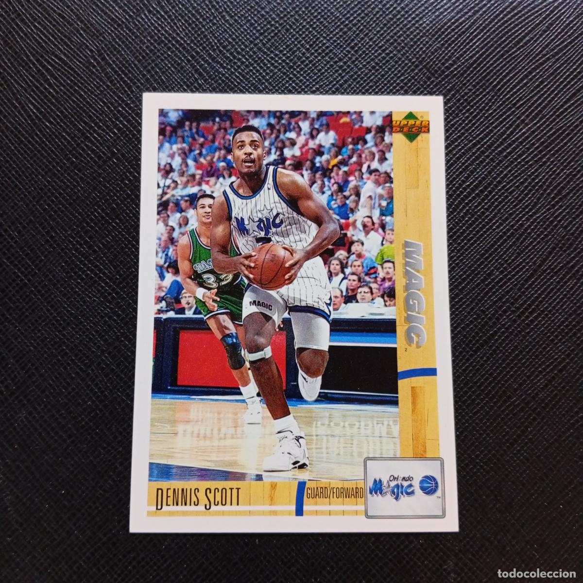 Sammelleidenschaft Sport: 79 DENNIS SCOTT MAGIC UPPER DECK BALONCESTO NBA 1992 CROMO 92 - A87 PG26