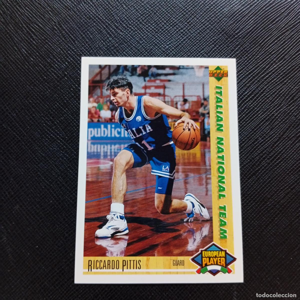 Coleccionismo deportivo: 113 RICCARDO PITTIS ITALIA UPPER DECK BALONCESTO NBA 1992 CROMO 92 - A87 PG27