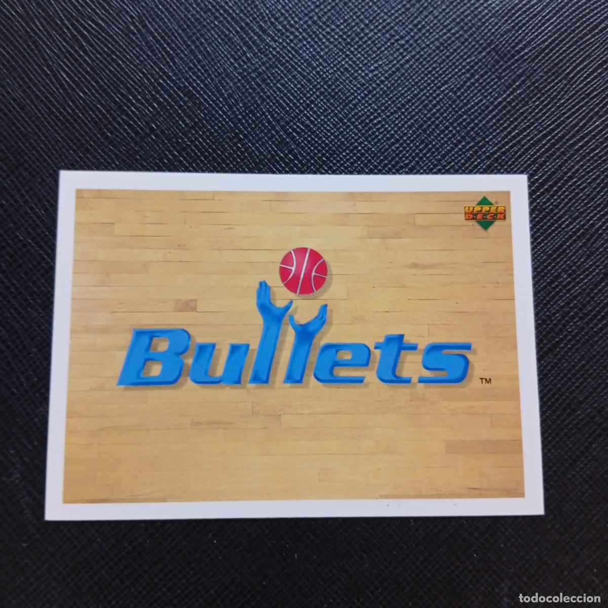 Sports collectibles: 157 ESCUDO BULLETS UPPER DECK BALONCESTO NBA 1992 CROMO 92 - A87 PG30