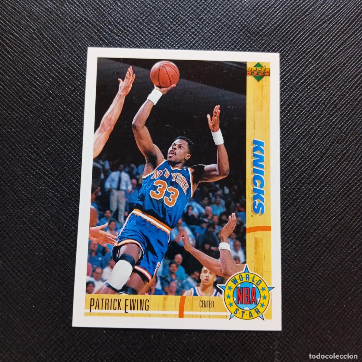 Coleccionismo deportivo: 193 PATRICK EWING KNICKS UPPER DECK BALONCESTO NBA 1992 CROMO 92 - A87 PG31