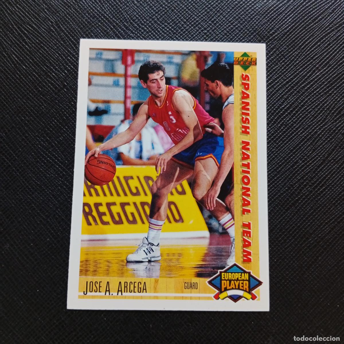 Coleccionismo deportivo: 121 ARCEGA SPANISH NATIONAL TEAM UPPER DECK BALONCESTO NBA 1992 CROMO 92 - A87 PG31