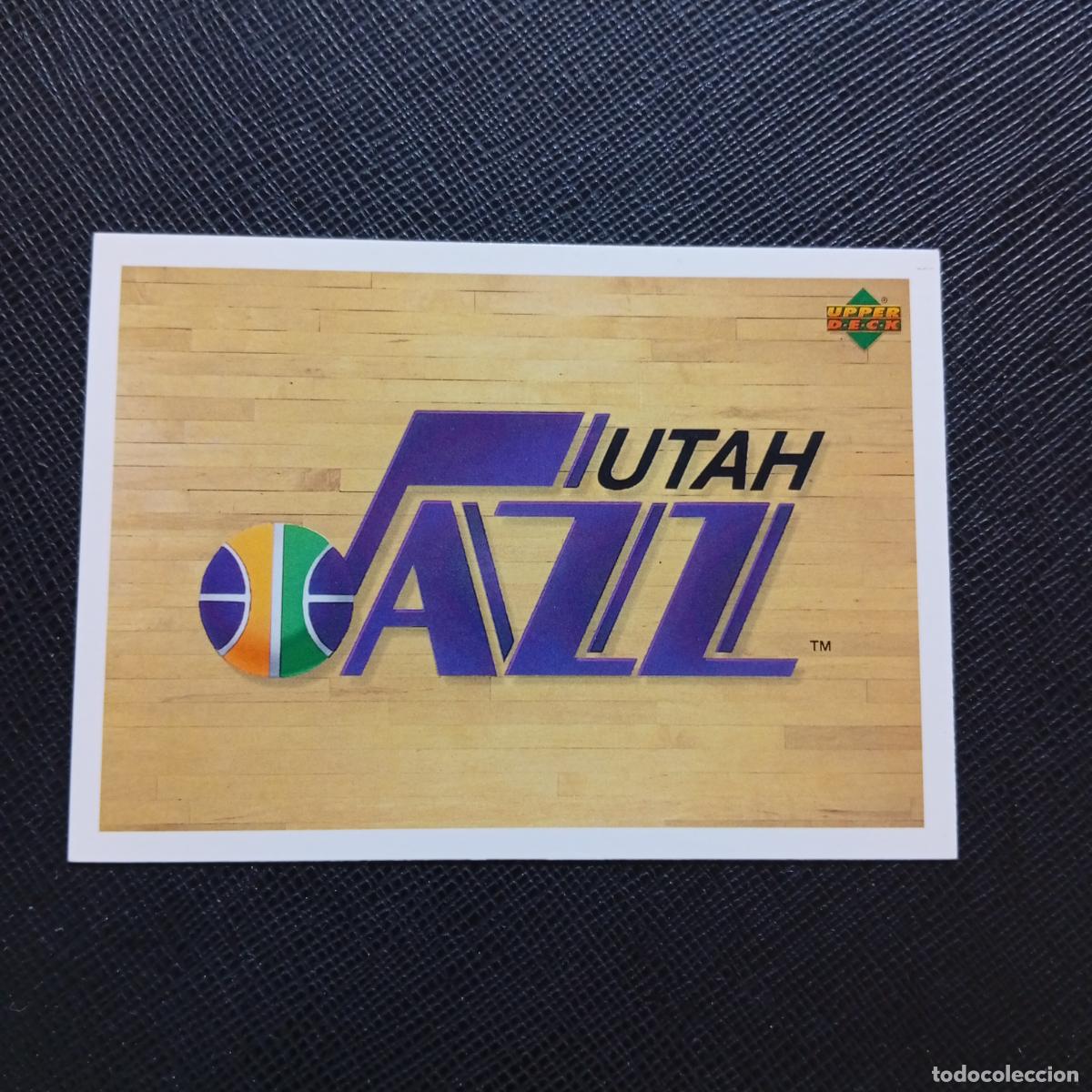 Collezionismo sportivo: 156 ESCUDO UTAH JAZZ UPPER DECK BALONCESTO NBA 1992 CROMO 92 - A87 PG33