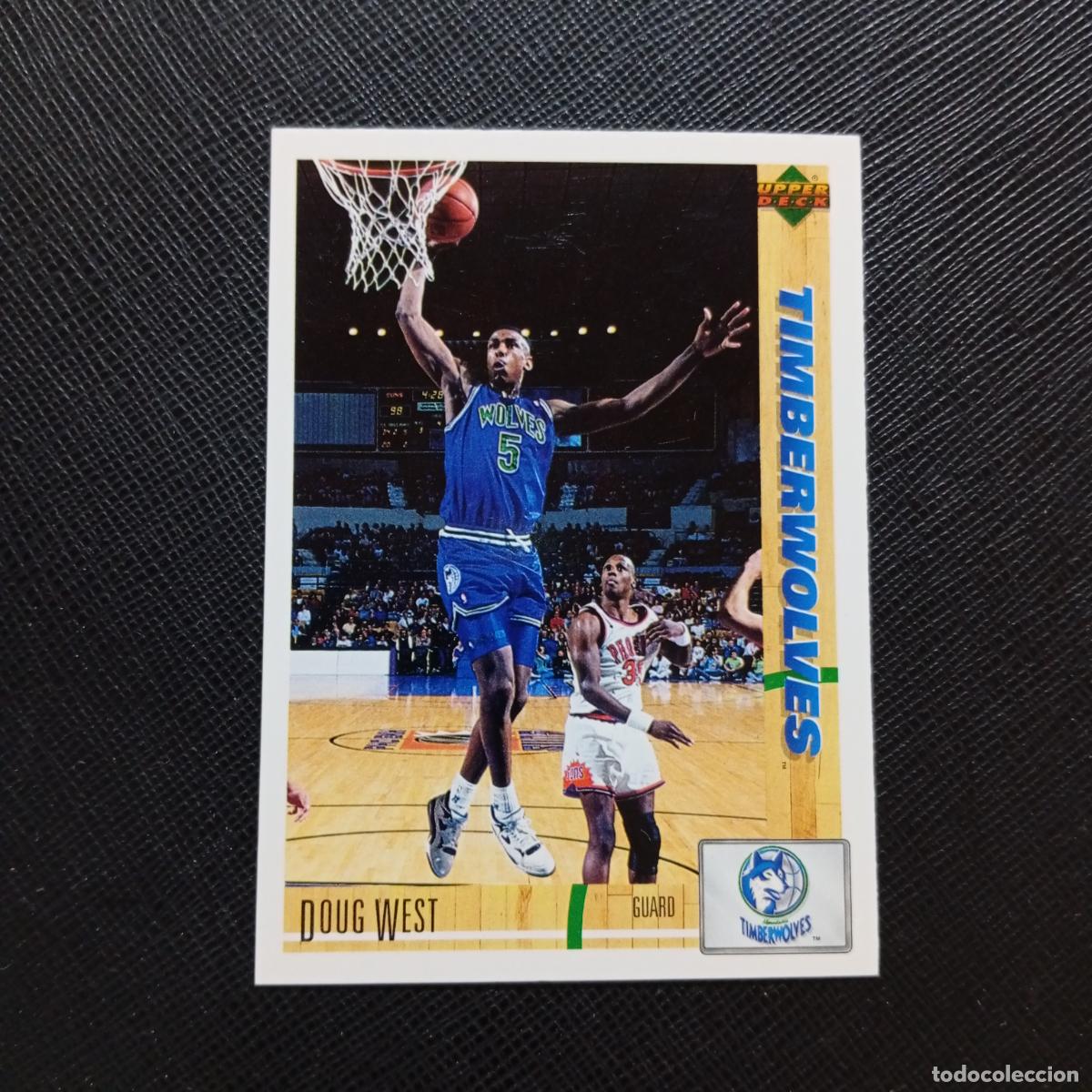 Collectionnisme sportif: 72 DOUG WEST TIMBERWOLVES UPPER DECK BALONCESTO NBA 1992 CROMO 92 - A87 PG34