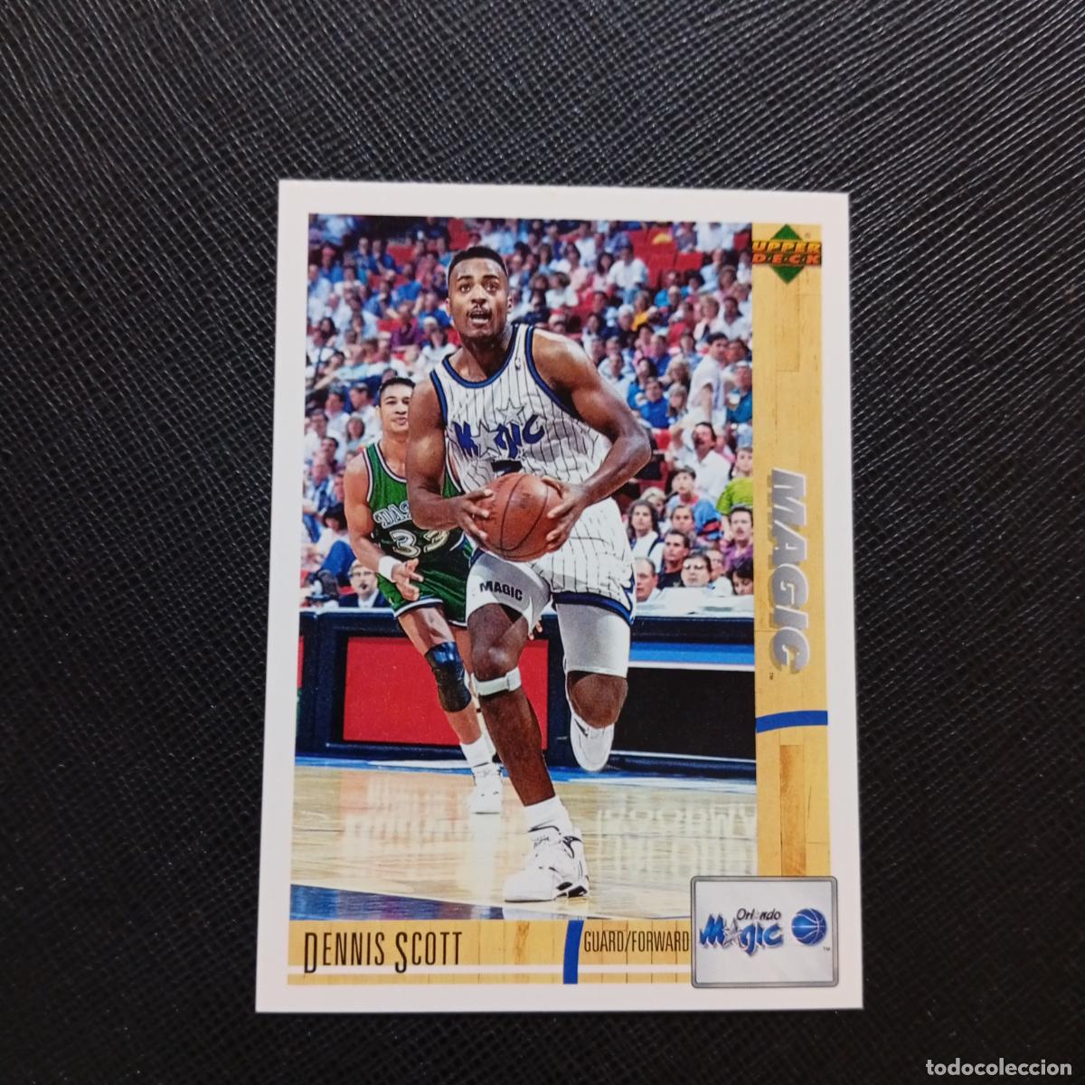 Sammelleidenschaft Sport: 79 DENNIS SCOTT MAGIC UPPER DECK BALONCESTO NBA 1992 CROMO 92 - A87 PG35