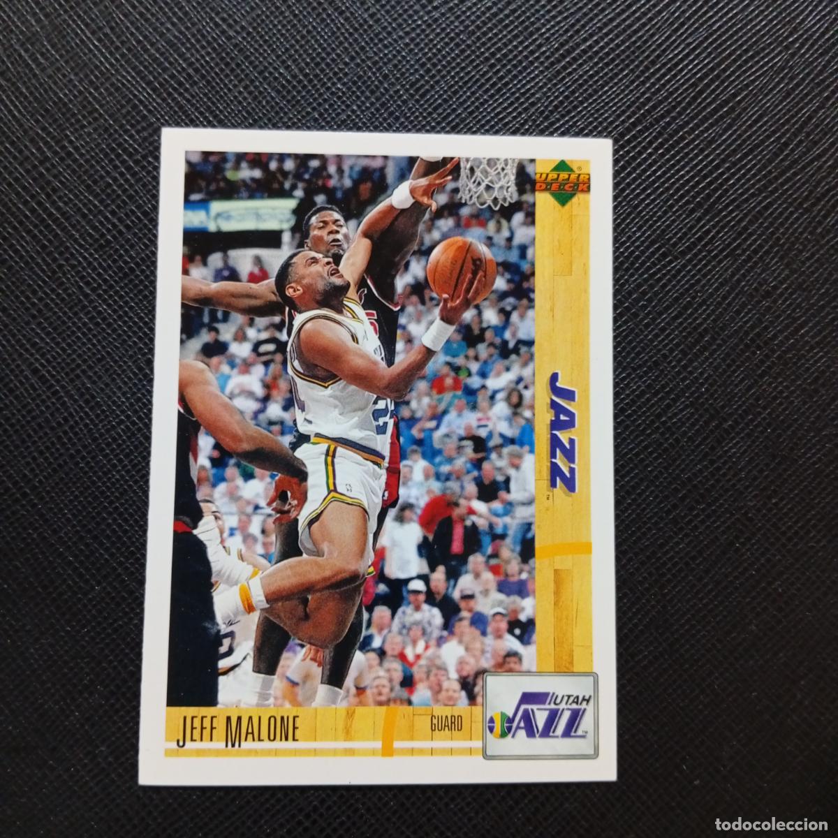 Colecionismo desportivo: 101 JEFF MALONE JAZZ UPPER DECK BALONCESTO NBA 1992 CROMO 92 - A87 PG36