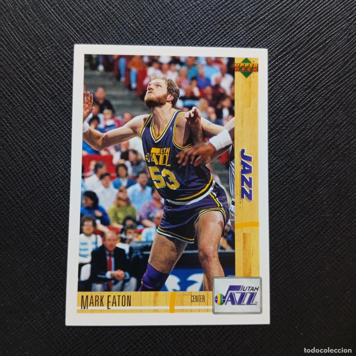 Sammelleidenschaft Sport: 102 MARK EATON JAZZ UPPER DECK BALONCESTO NBA 1992 CROMO 92 - A87 PG36