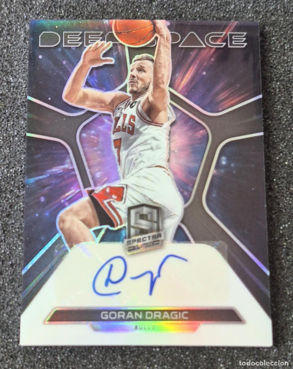Colecionismo desportivo: Goran Dragic Chicago Bulls Panini Spectra Basketball Prizm #DS-CIB 67/99 Auto Deep Space