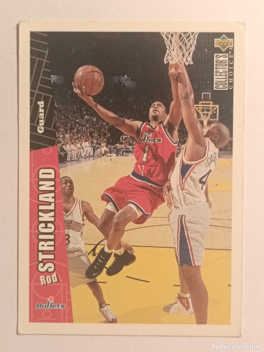 Colecionismo desportivo: #355 ROD STRICKLAND (WASHINGTON BULLETS) CARD NBA 96/97 UPPER DECK