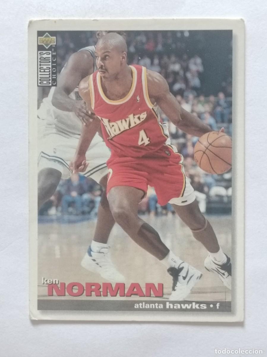 Coleccionismo deportivo: #3 KEN NORMAN (ATLANTA HAWKS) CARD NBA 95/96 UPPER DECK