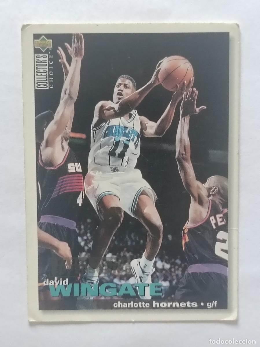 Colecionismo desportivo: #17 DAVID WINGATE (CHARLOTTE HORNETS) CARD NBA 95/96 UPPER DECK EUROPA