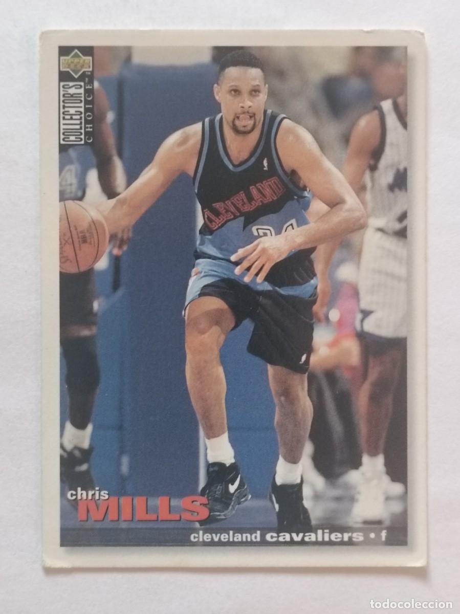 Collectionnisme sportif: #19 CHRIS MILLS (CLEVELAND CAVALIERS) CARD NBA 95/96 UPPER DECK EUROPA