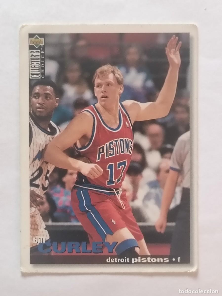 Coleccionismo deportivo: #46 BILL CURLEY (WASHINGTON BULLETS) CARD NBA 95/96 UPPER DECK
