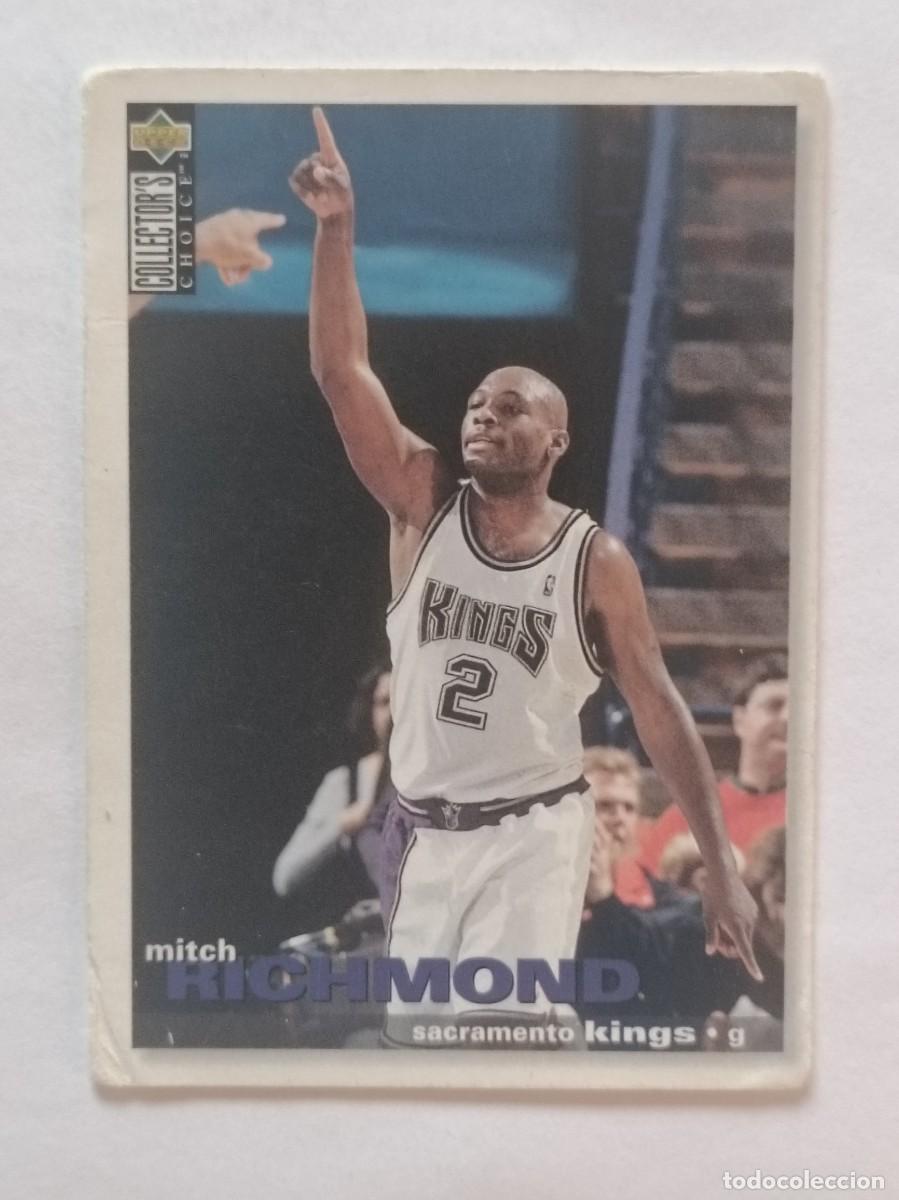 Coleccionismo deportivo: #87 MITCH RICHMOND (SACRAMENTO KINGS) CARD NBA 95/96 UPPER DECK