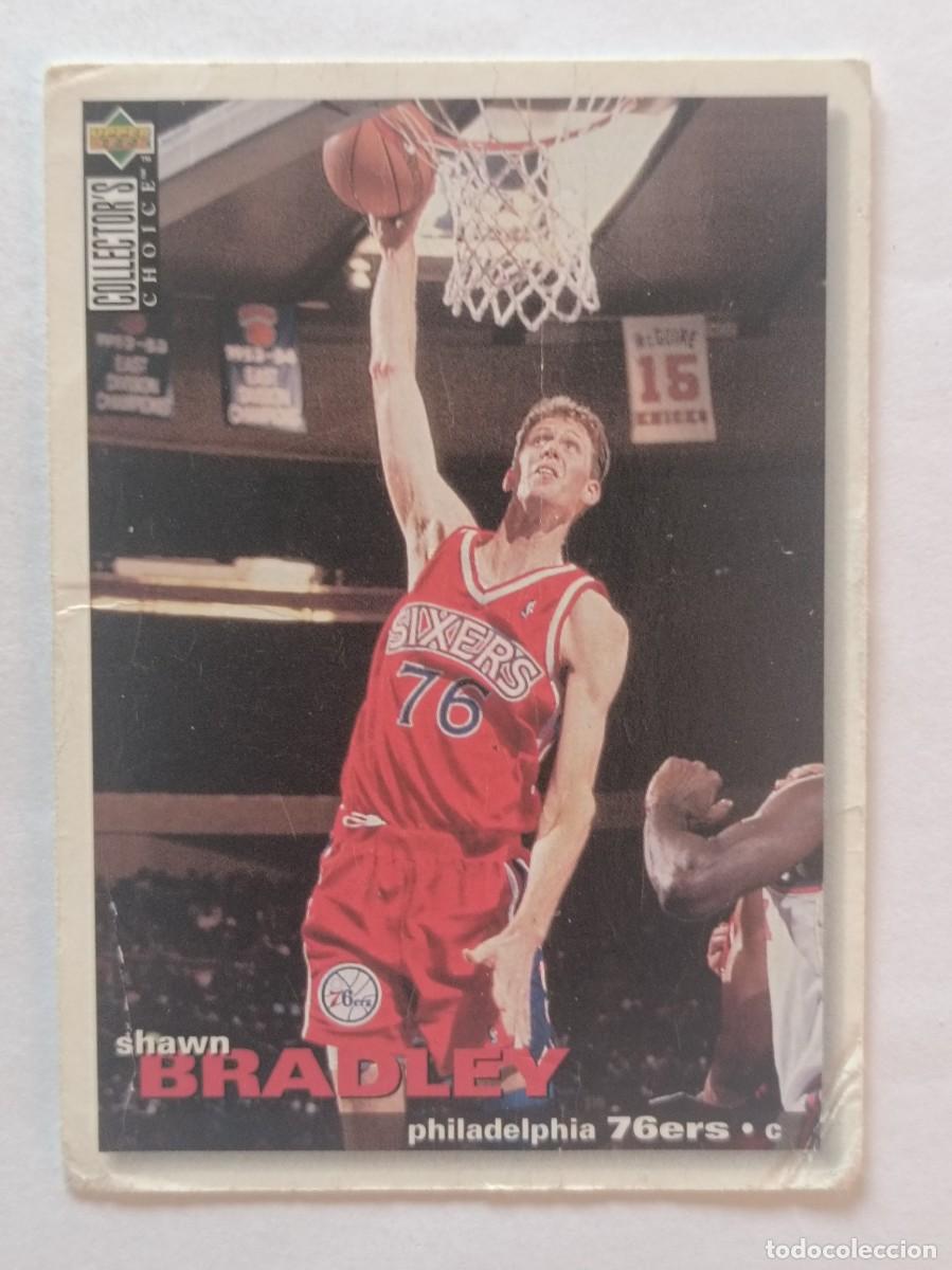 Coleccionismo deportivo: #120 SHAWN BRADLEY (PHILADELPHIA 76ERS) CARD NBA 95/96 UPPER DECK
