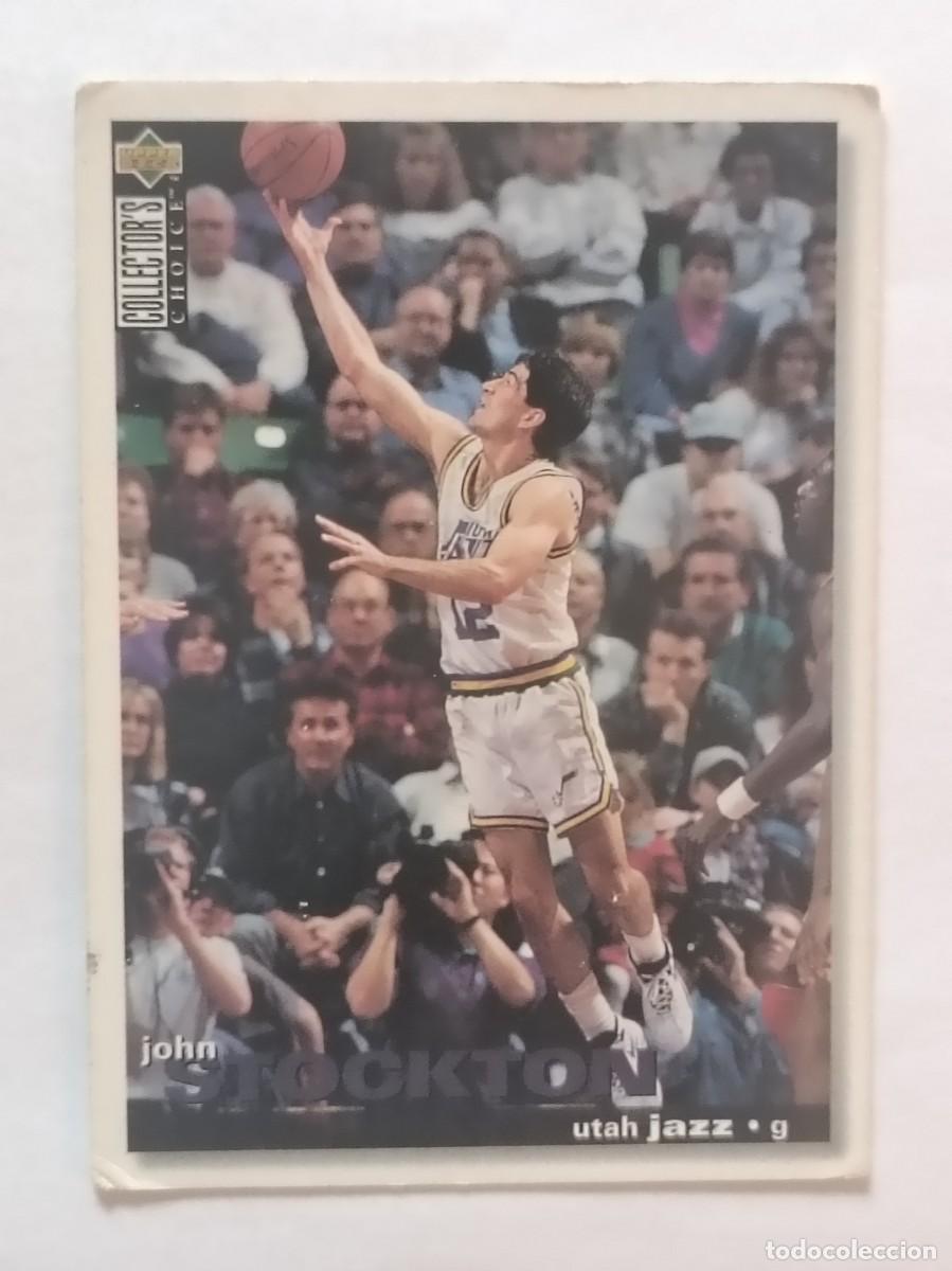Coleccionismo deportivo: #156 JOHN STOCKTON (UTAH JAZZ) CARD NBA 95/96 UPPER DECK