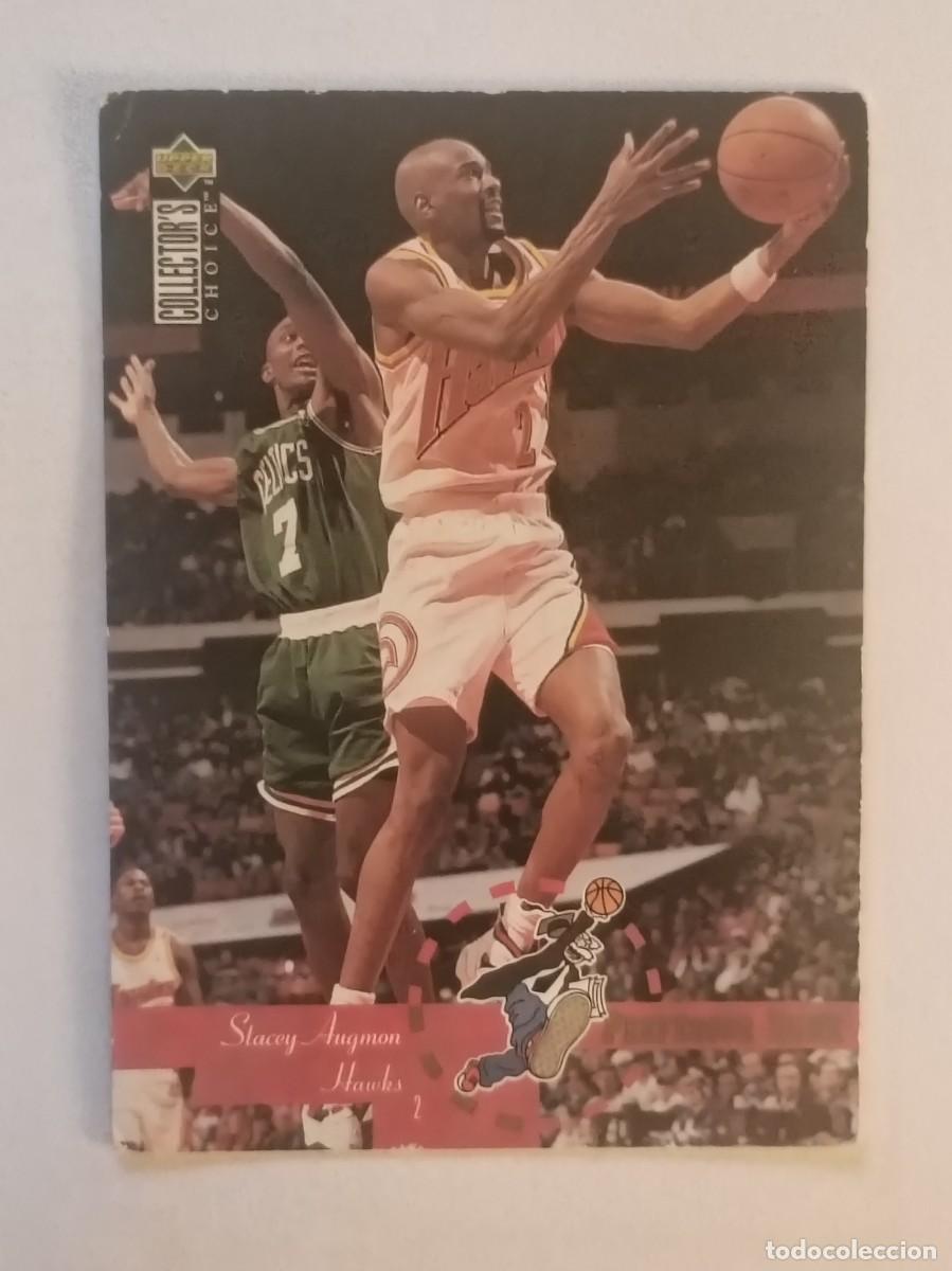 Colecionismo desportivo: #203 STACEY AUGMON (ATLANTA HAWKS) CARD NBA 95/96 UPPER DECK