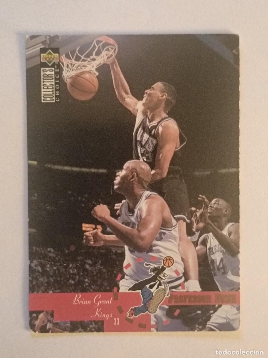 Collectionnisme sportif: #207 BRIANT GRANT (SACRAMENTO KINGS) CARD NBA 95/96 UPPER DECK