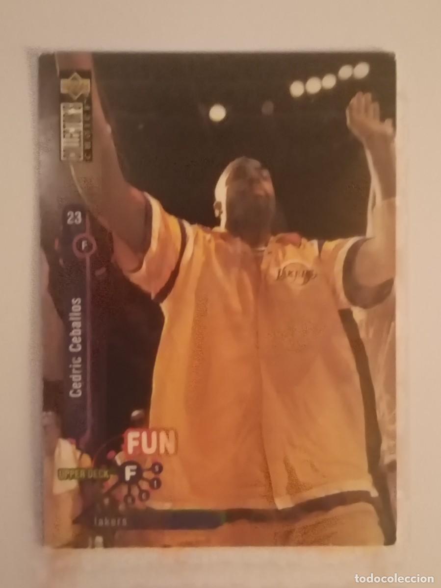 Sammelleidenschaft Sport: #178 CEDRIC CEBALLOS (LOS ANGELES LAKERS) CARD NBA 95/96 UPPER DECK