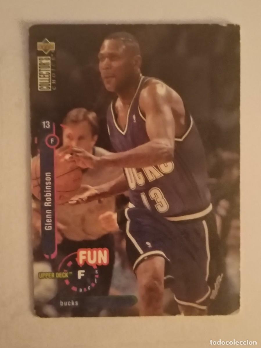 Coleccionismo deportivo: #180 GLENN ROBINSON (MILWAUKEE BUCKS) CARD NBA 95/96 UPPER DECK