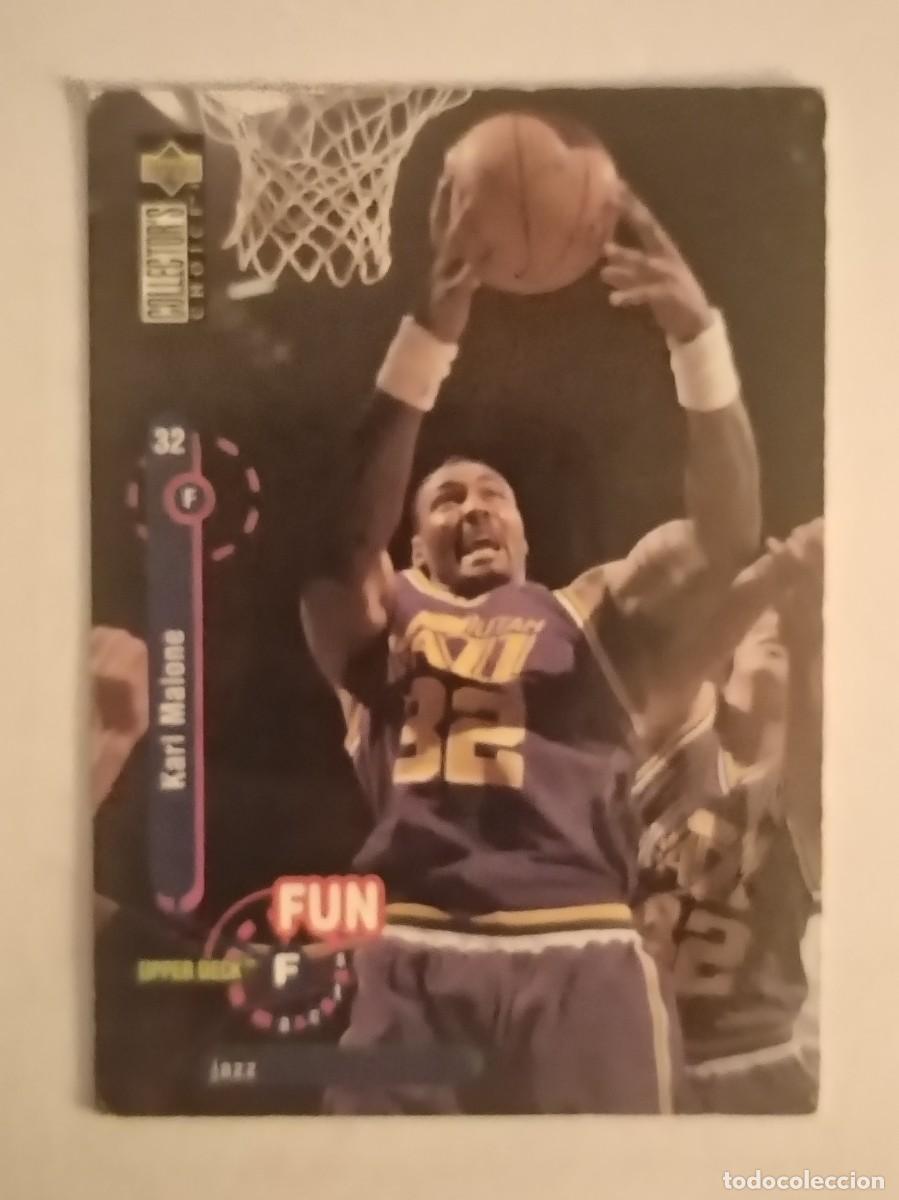 Coleccionismo deportivo: #192 KARL MALONE (UTAH JAZZ) CARD NBA 95/96 UPPER DECK
