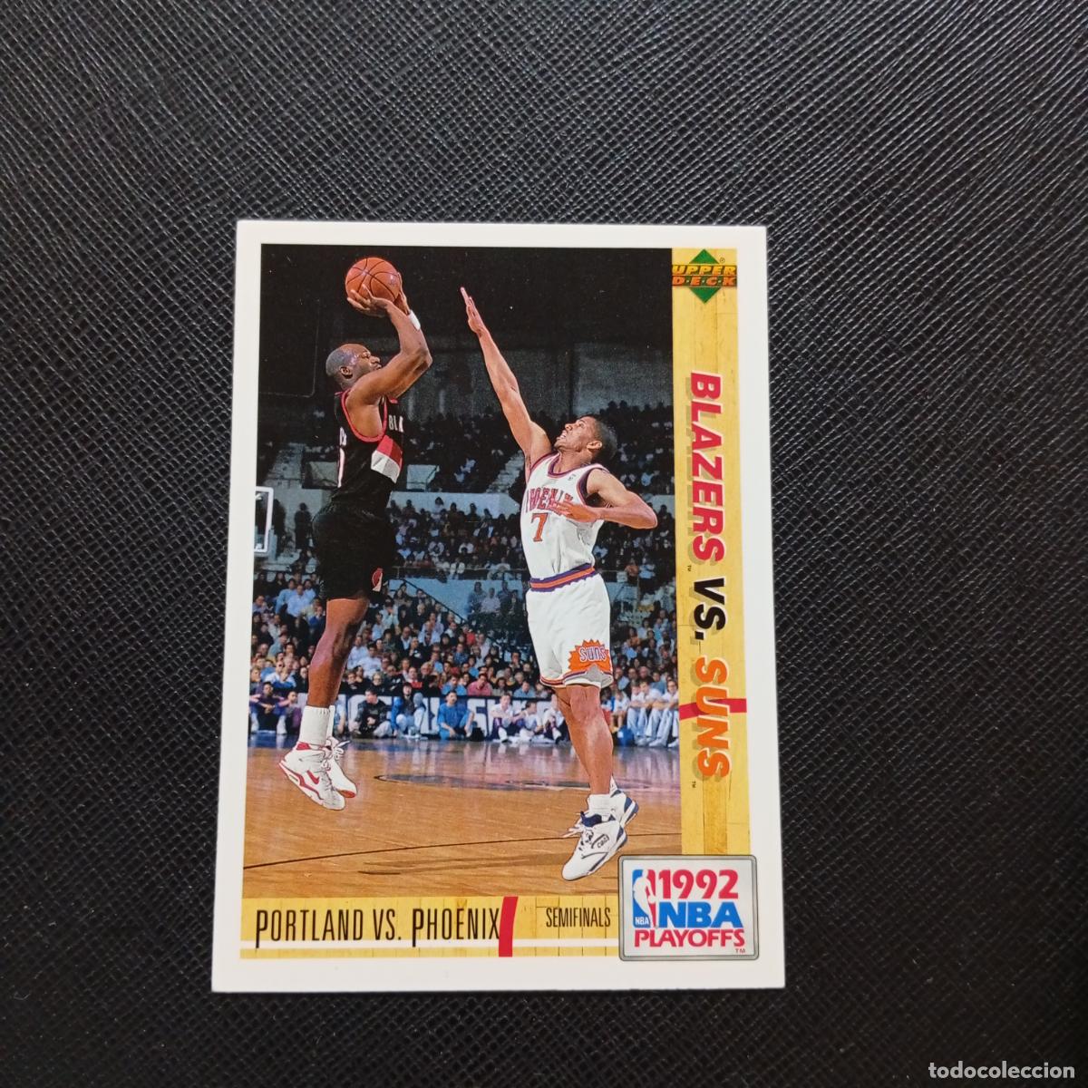 Colecionismo desportivo: 168 BLAZERS VS SUNS UPPER DECK BALONCESTO NBA 1992 CROMO 92 - A87 PG37