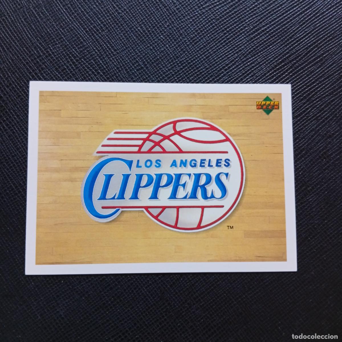 Colecionismo desportivo: 142 CLIPPERS ESCUDO UPPER DECK BALONCESTO NBA 1992 CROMO 92 - A87 PG37