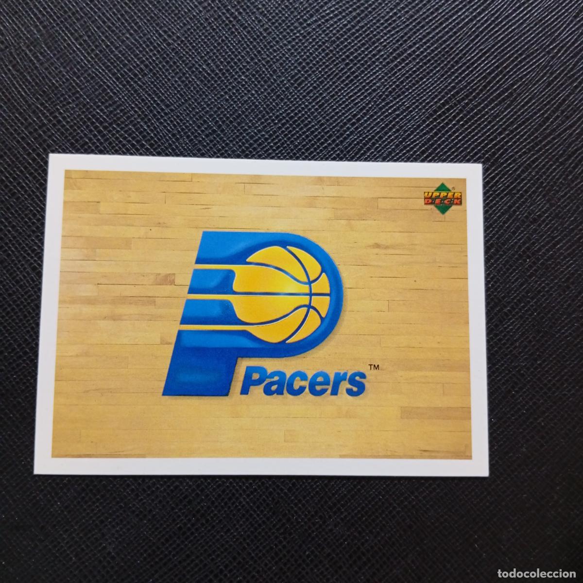 Colecionismo desportivo: 141 PACERS ESCUDO UPPER DECK BALONCESTO NBA 1992 CROMO 92 - A87 PG38