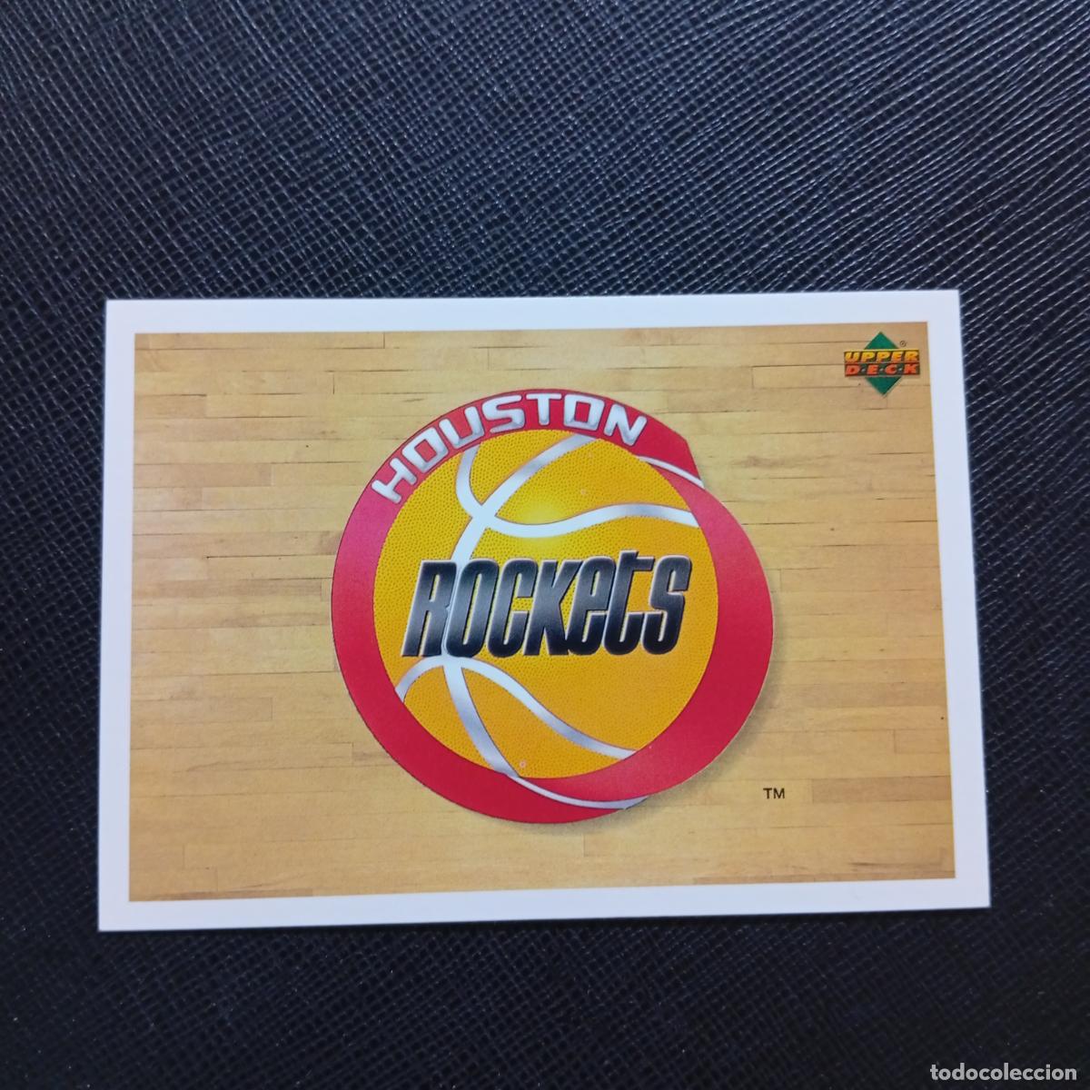 Colecionismo desportivo: 140 ROCKETS ESCUDO UPPER DECK BALONCESTO NBA 1992 CROMO 92 - A87 PG38