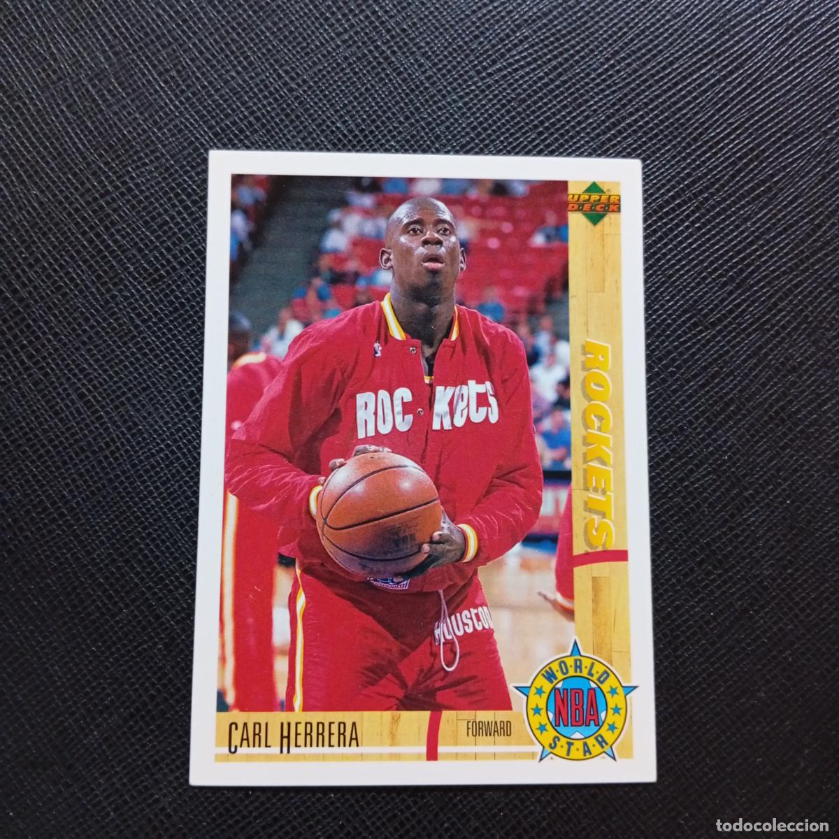 Coleccionismo deportivo: 199 CARL HERRERA ROCKETS UPPER DECK BALONCESTO NBA 1992 CROMO 92 - A87 PG38