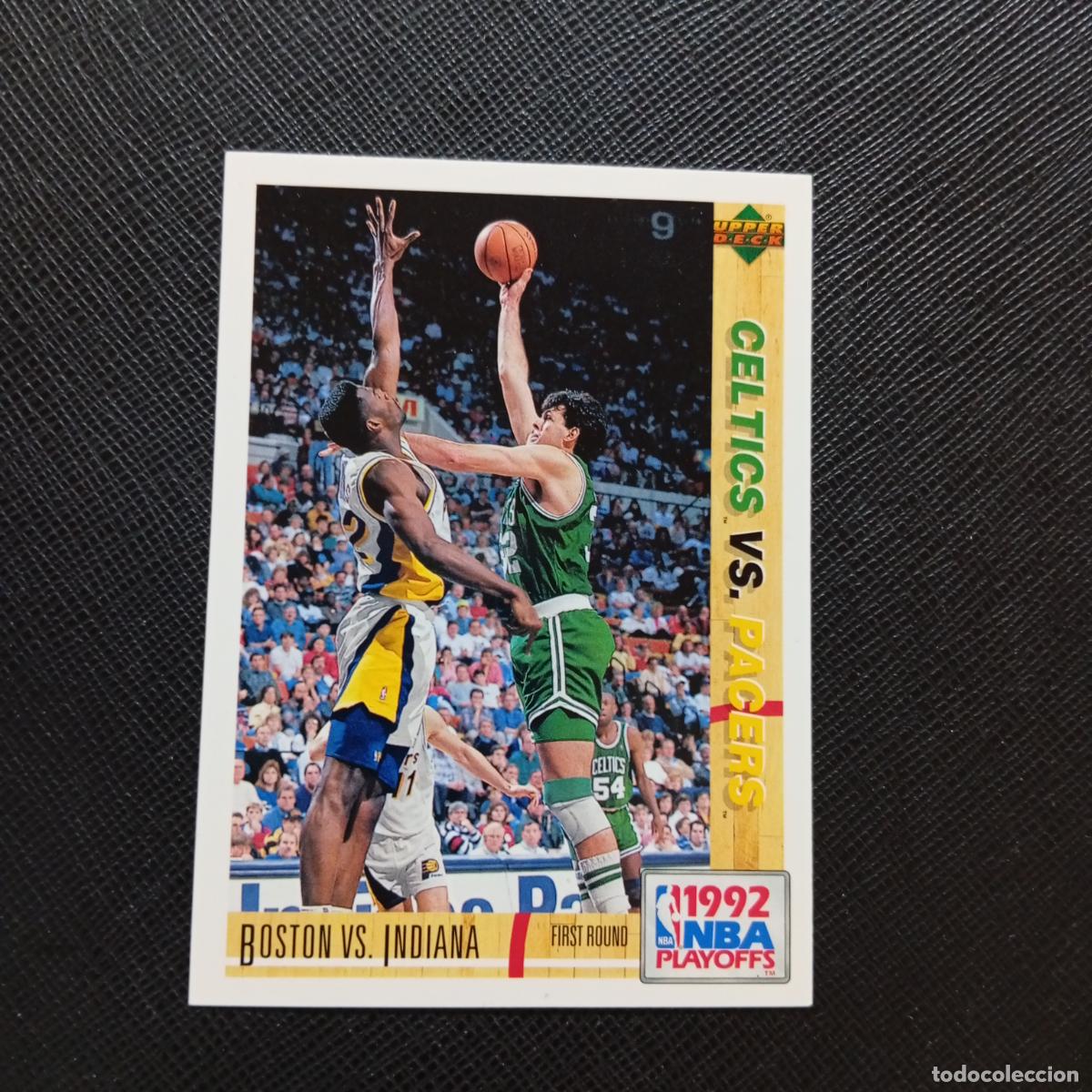 Coleccionismo deportivo: 159 CELTICS VS PACERS UPPER DECK BALONCESTO NBA 1992 CROMO 92 - A87 PG40