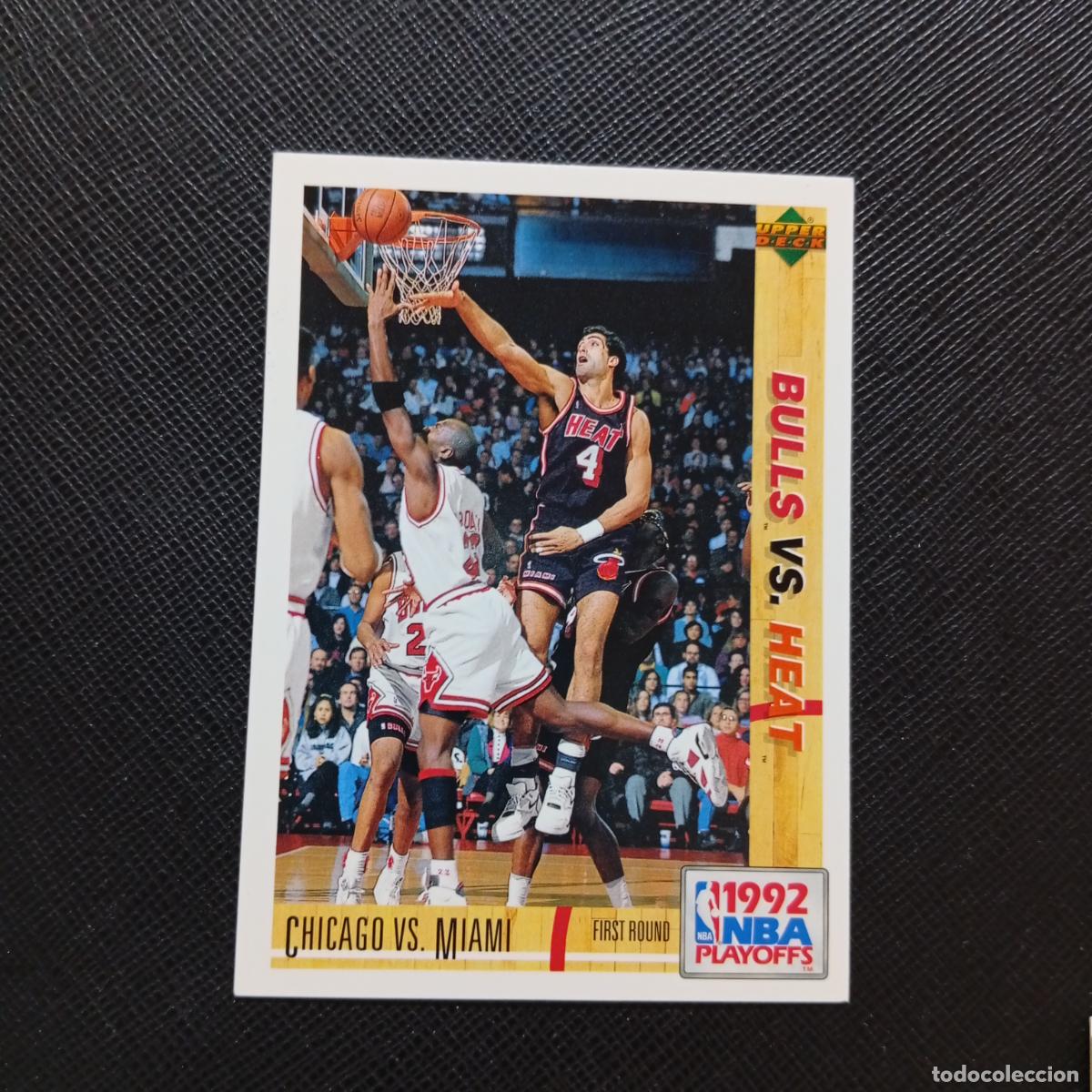 Coleccionismo deportivo: 158 MICHAEL JORDAN CHICAGO BULLS UPPER DECK BALONCESTO NBA 1992 CROMO 92 - A87 PG40