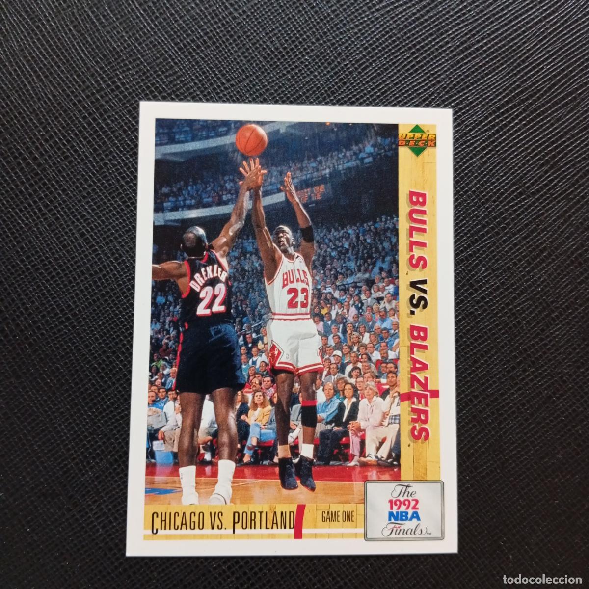 Coleccionismo deportivo: 172 MICHAEL JORDAN CHICAGO BULLS ESCUDO UPPER DECK BALONCESTO NBA 1992 CROMO 92 - A87 PG41