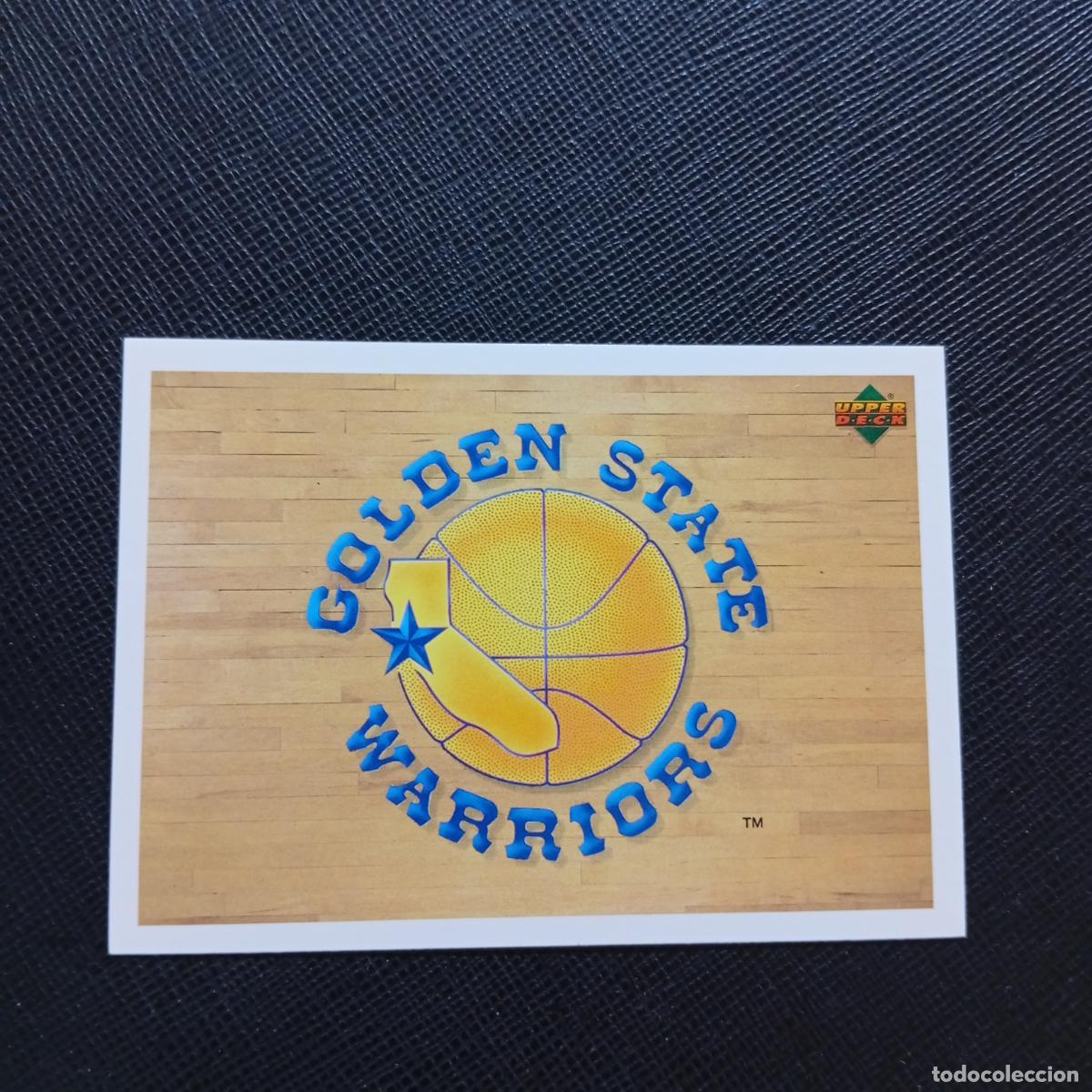 Coleccionismo deportivo: 139 GOLDEN STATE WARRIORS ESCUDO UPPER DECK BALONCESTO NBA 1992 CROMO 92 - A87 PG42