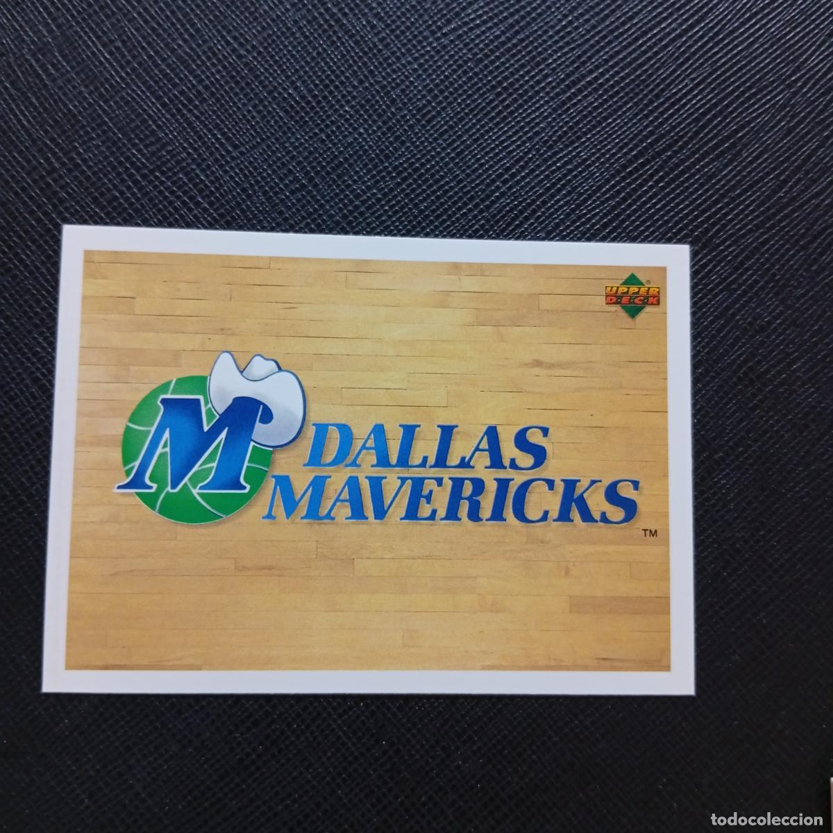 Coleccionismo deportivo: 136 DALLAS MAVERICKS ESCUDO UPPER DECK BALONCESTO NBA 1992 CROMO 92 - A87 PG42
