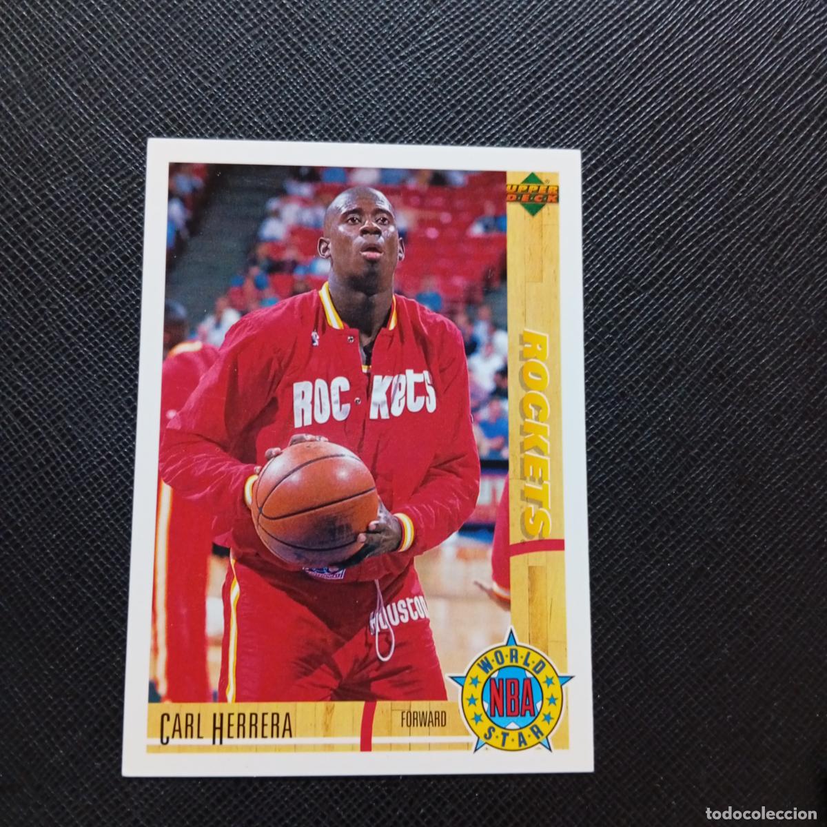 Coleccionismo deportivo: 199 CARL HERRERA ROCKETS UPPER DECK BALONCESTO NBA 1992 CROMO 92 - A87 PG44