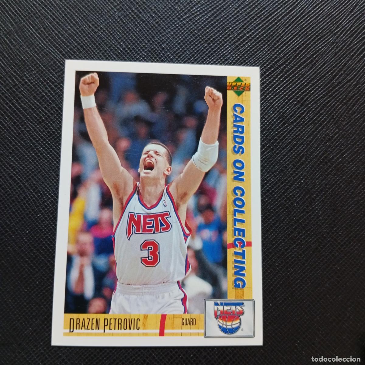 Coleccionismo deportivo: 179 DRAZEN PETROVIC NETS UPPER DECK BALONCESTO NBA 1992 CROMO 92 - A87 PG44