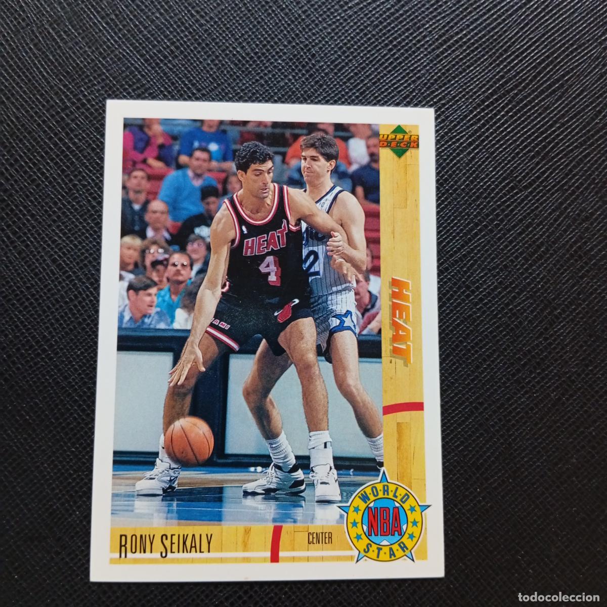 Coleccionismo deportivo: 198 RONY SEIKALY UPPER DECK BALONCESTO NBA 1992 CROMO 92 - A87 PG44
