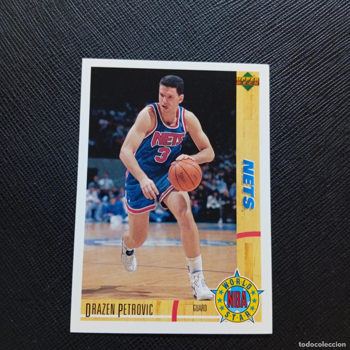 Coleccionismo deportivo: 188 RAZEN PETROVIC NETS UPPER DECK BALONCESTO NBA 1992 CROMO 92 - A87 PG45