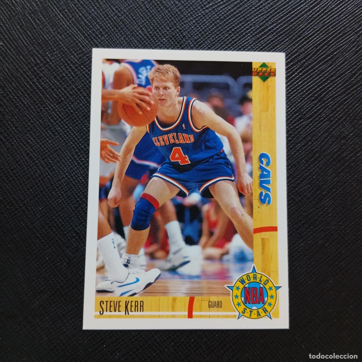 Sports collectibles: 195 STEVE KERR CAVS UPPER DECK BALONCESTO NBA 1992 CROMO 92 - A87 PG47