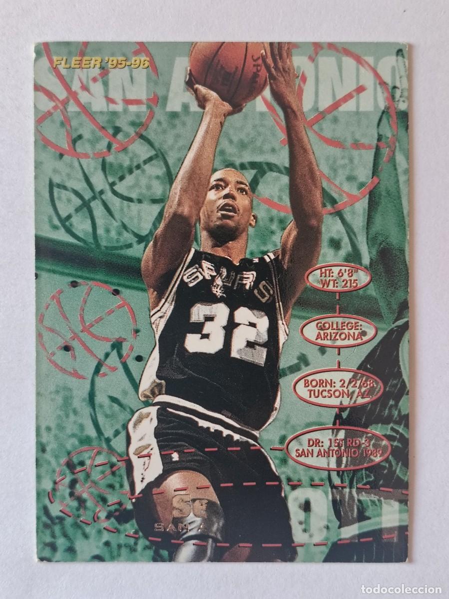Sports collectibles: #168 SEAN ELLIOTT (SAN ANTONIO SPURS) CARD NBA 95/96 FLEER