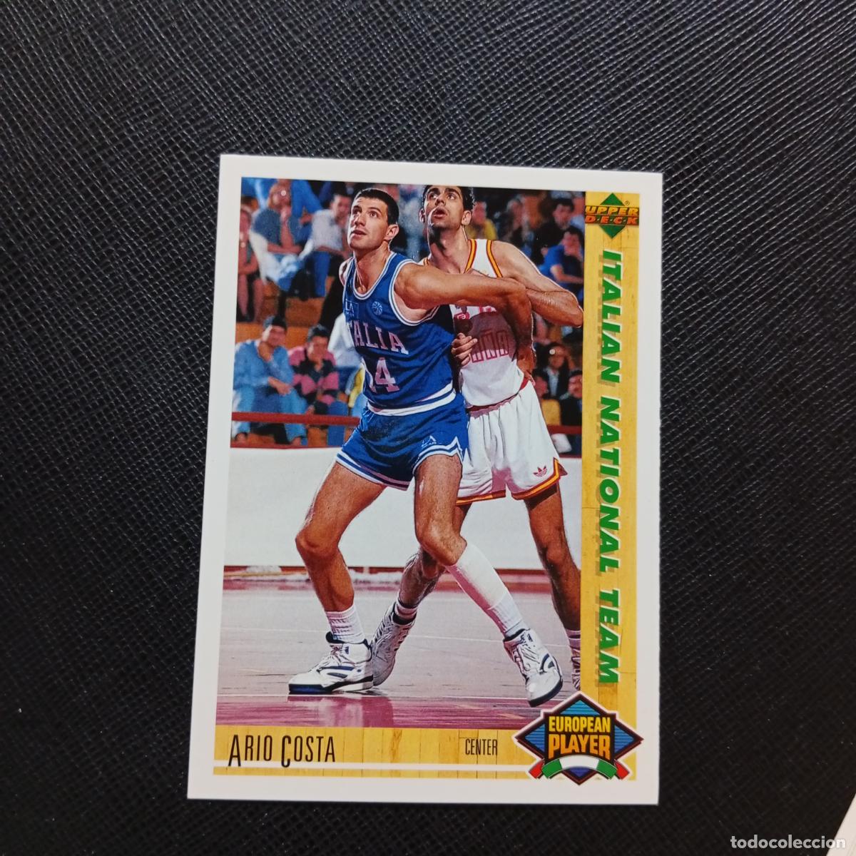 Colecionismo desportivo: 115 ARIO COSTA ITALIA UPPER DECK BALONCESTO NBA 1992 CROMO 92 - A87 PG54