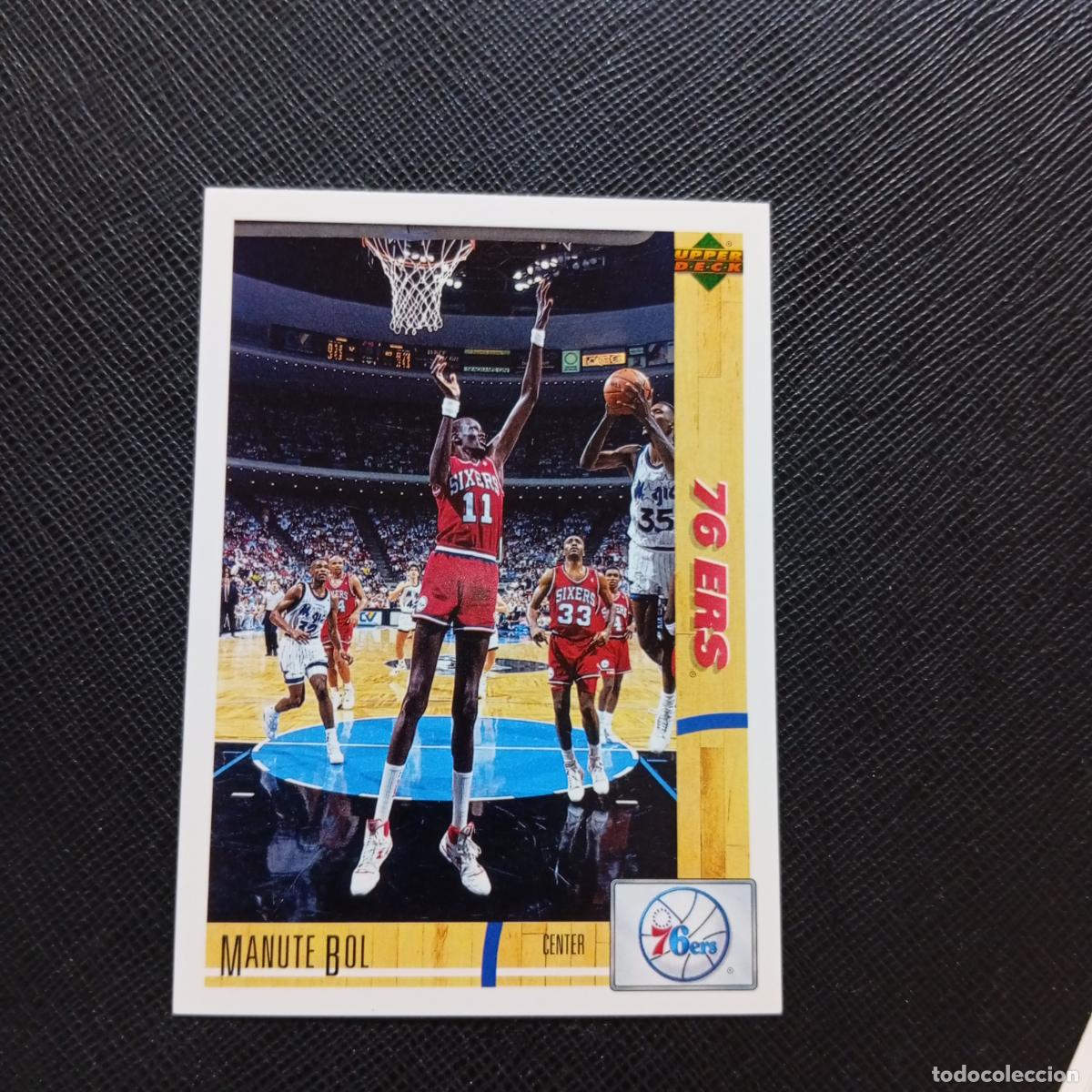 Coleccionismo deportivo: 80 MANUETE BOL 76 ERS UPPER DECK BALONCESTO NBA 1992 CROMO 92 - A87 PG56